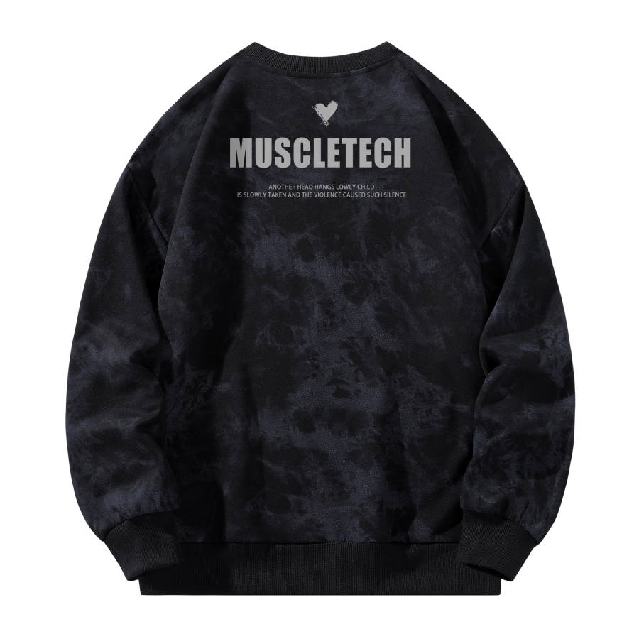 MUSCLETECH MUSCLETECH Sweatshirts Unisex Crew Neck Moderate Regular