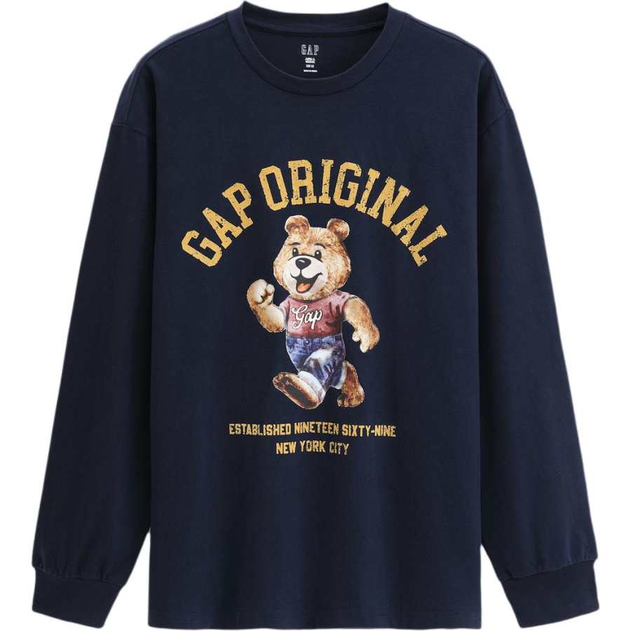 GAP T Shirts Unisex Crew Neck Moderate