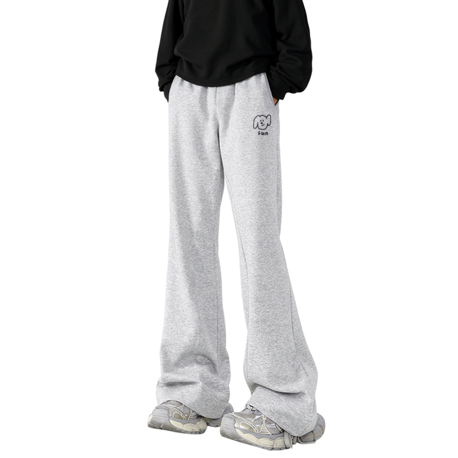 MINISO Casual Pants Unisex Moderate Straight Fit Pants