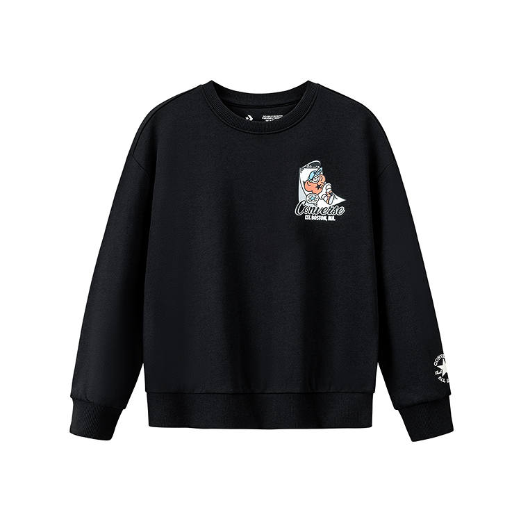 Converse Converse Kids Sweatshirts Crew Neck Moderate