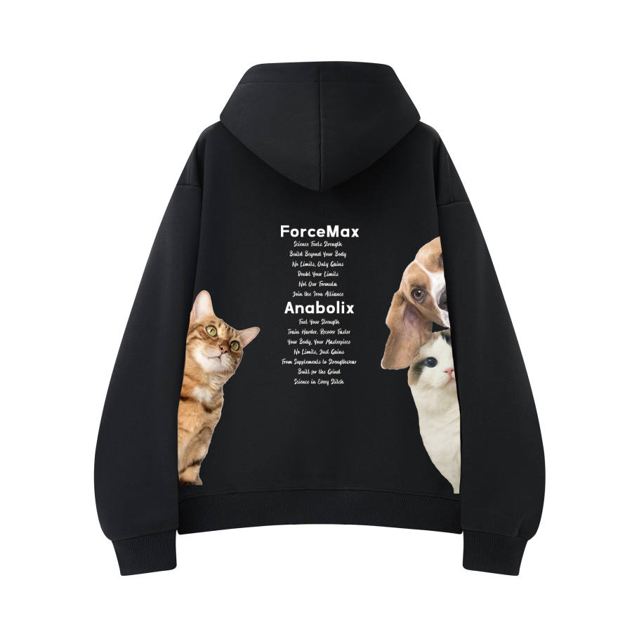 MUSCLETECH MUSCLETECH Sweatshirts Unisex Hooded Moderate Regular