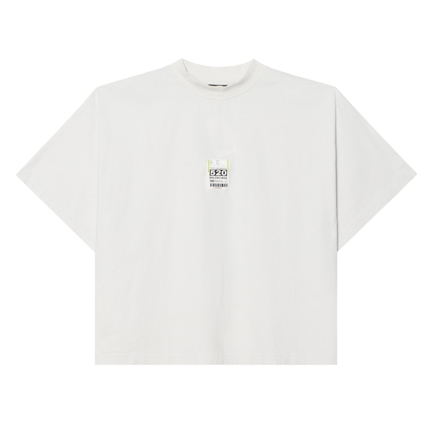 Balenciaga T Shirt Women's White Regular Fit
