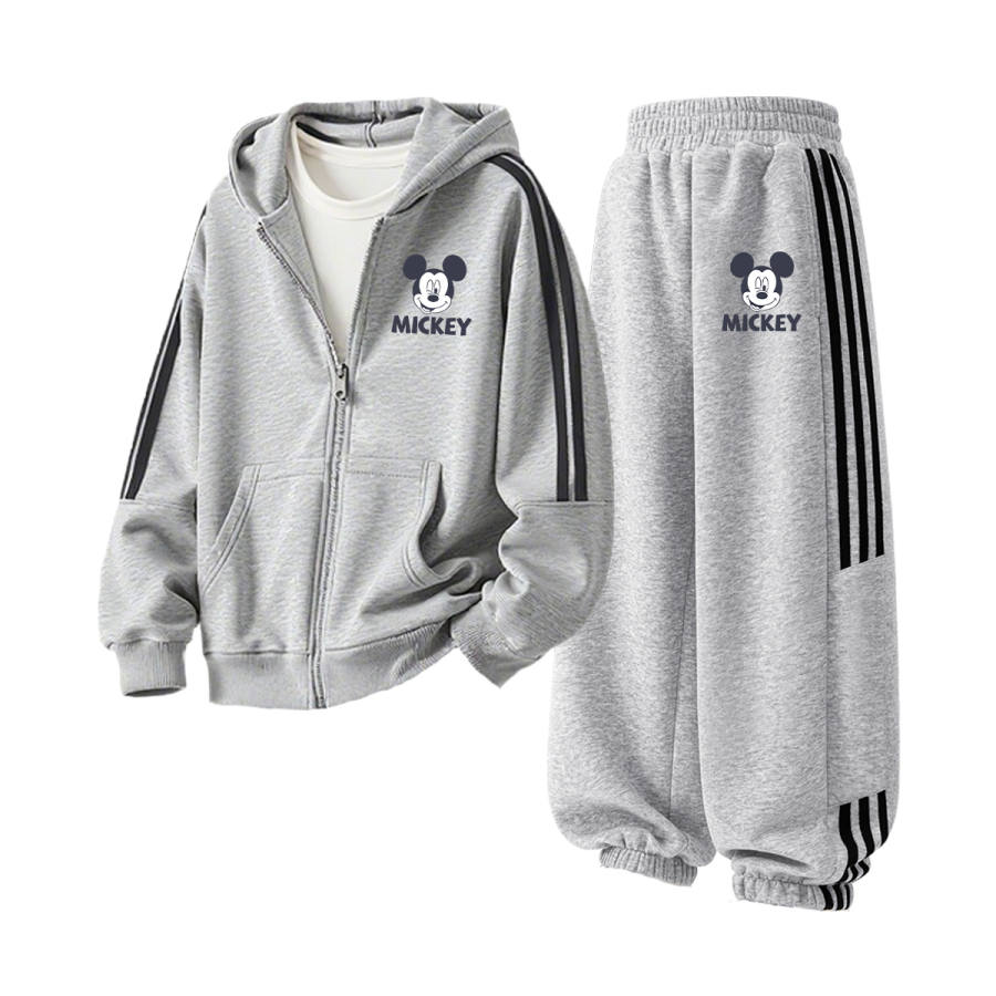 Disney Kids Casual Sportswear Hooded Moderate