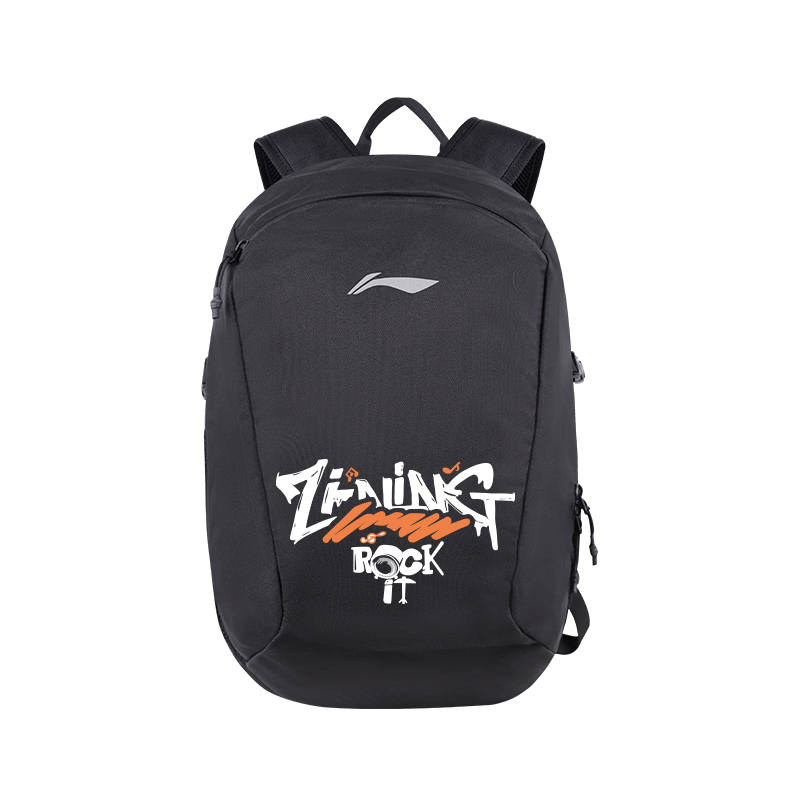 Li-Ning Li Ning Polyester Backpack Unisex Black