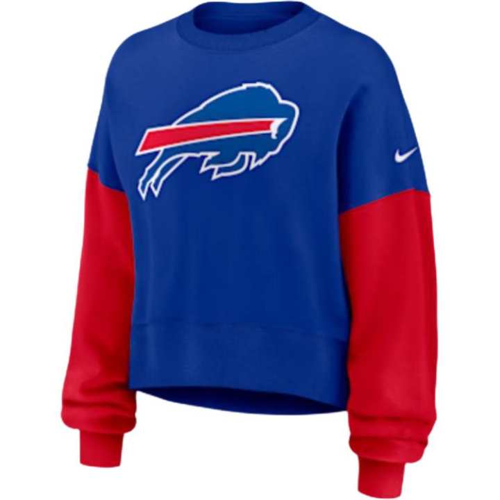 Nike Nike Buffalo Bills Women's Nike Nfl Pullover Crew