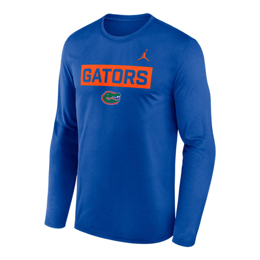 Jordan Jordan Florida Primetime Legend 2-Hit Men's Jordan Brand Dri-FIT College Long-Sleeve T-Shirt