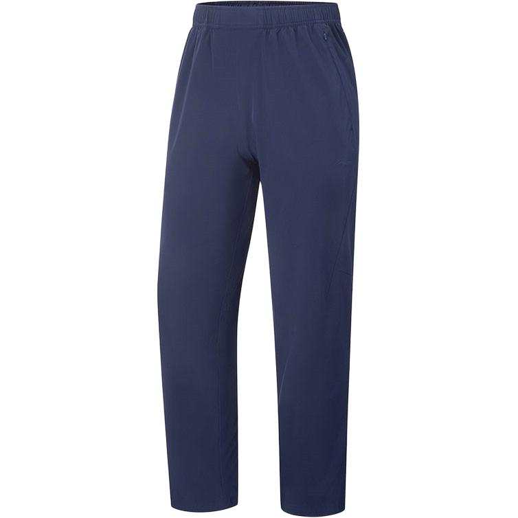 Li-Ning Li Ning Casual Pants Men's Dark Blue Moderate Straight Fit Pants