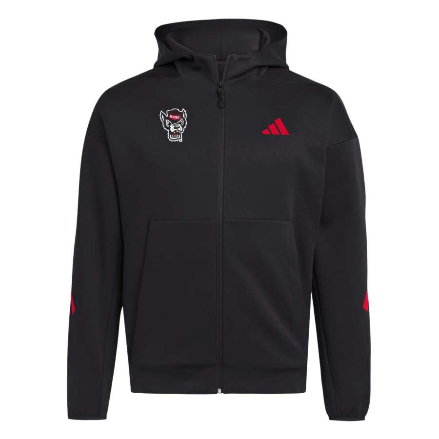 Adidas Adidas Free Shipping With AdiClub Nc State Wolfpack Full Zip Player Travel Zne Hoodie