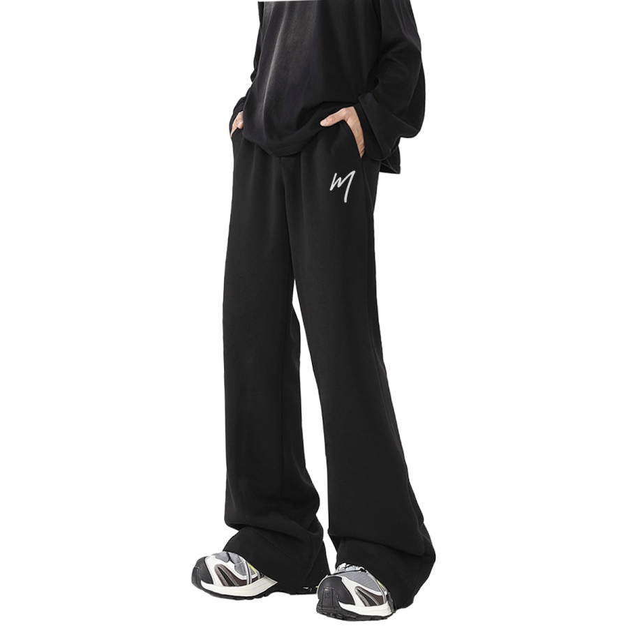 MINISO MINISO Casual Pants Unisex Moderate Straight Fit Pants