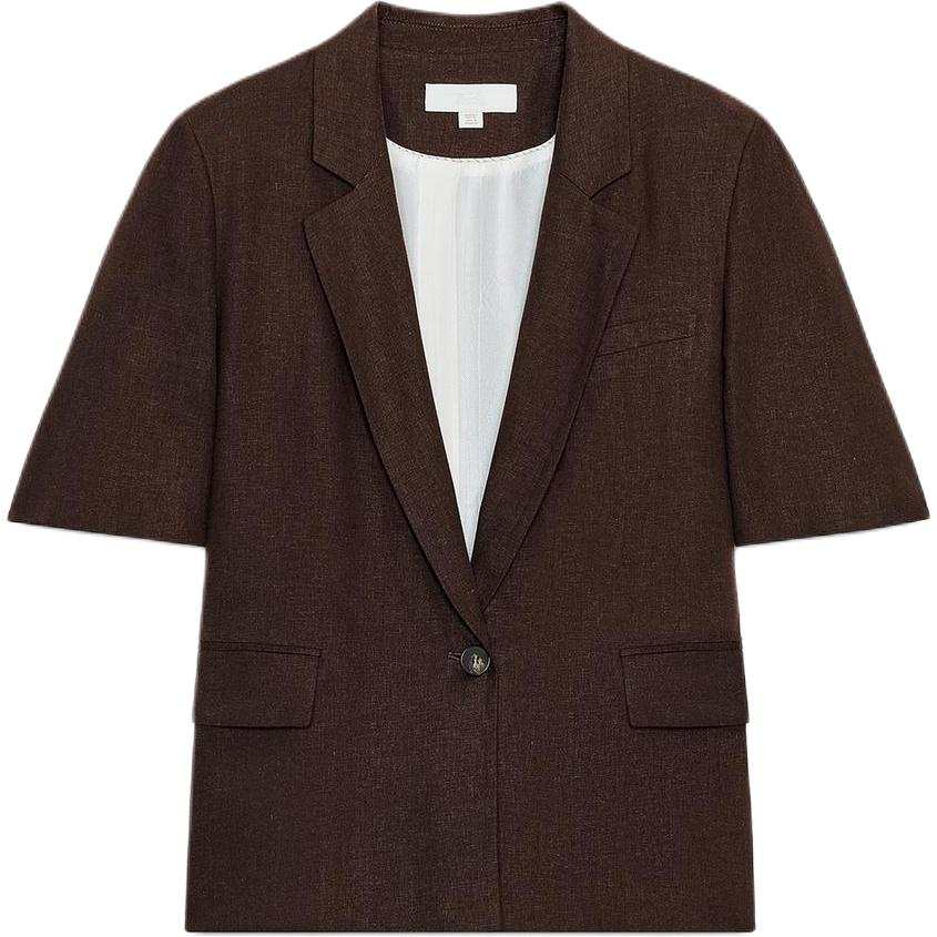 ZARA Business Suits Women's Brown Moderate