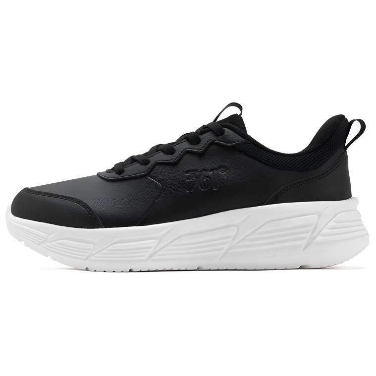 361° Running Shoes Women's Low Top Obsidian Black/Feather White