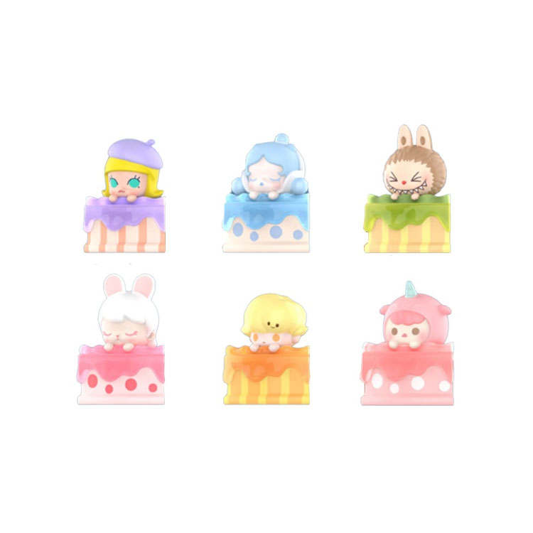 POP MART Molly DIMOO Cutting Corner Cake 2 Collection Berry Mystery Boxes Full Set Of 6 Pcs