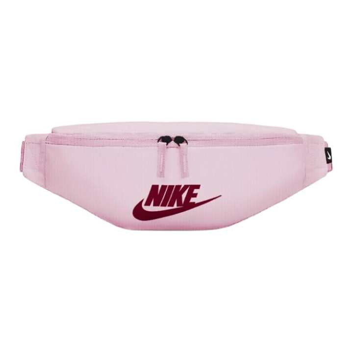 Nike Nike Heritage Polyester Crossbody Bag, Sling Bag, Fanny Pack Small Unisex Berry Pink