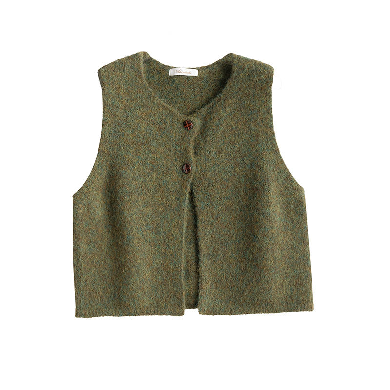 Tonlion Knitwear Women's Seaweed Green Crew Neck Moderate Other