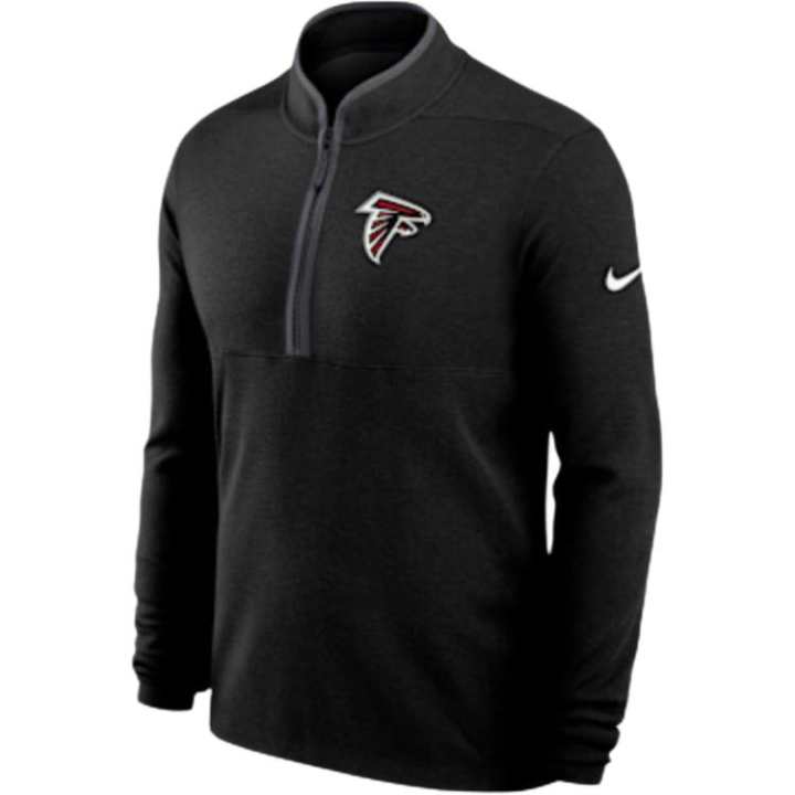 Nike Nike Atlanta Falcons Logo Victory Men's Nike Dri-FIT Nfl 1/2-Zip Long-Sleeve Top