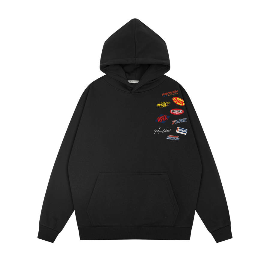 MUSCLETECH MUSCLETECH Sweatshirts Unisex Hooded Moderate Regular