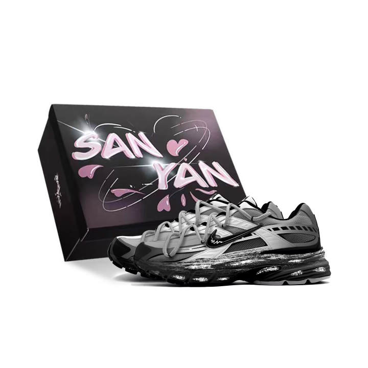 Nike Nike Initiator Low top City Commuting Running Shoes Unisex Black White