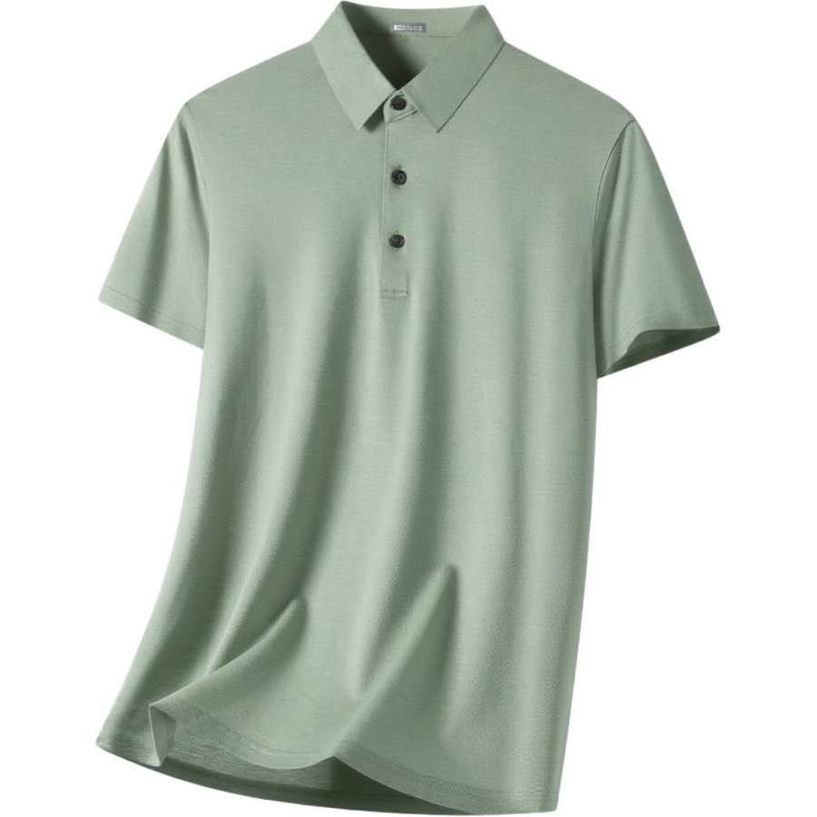 Hodo Polo Shirts Men's Polo Collar Thin Straight Fit