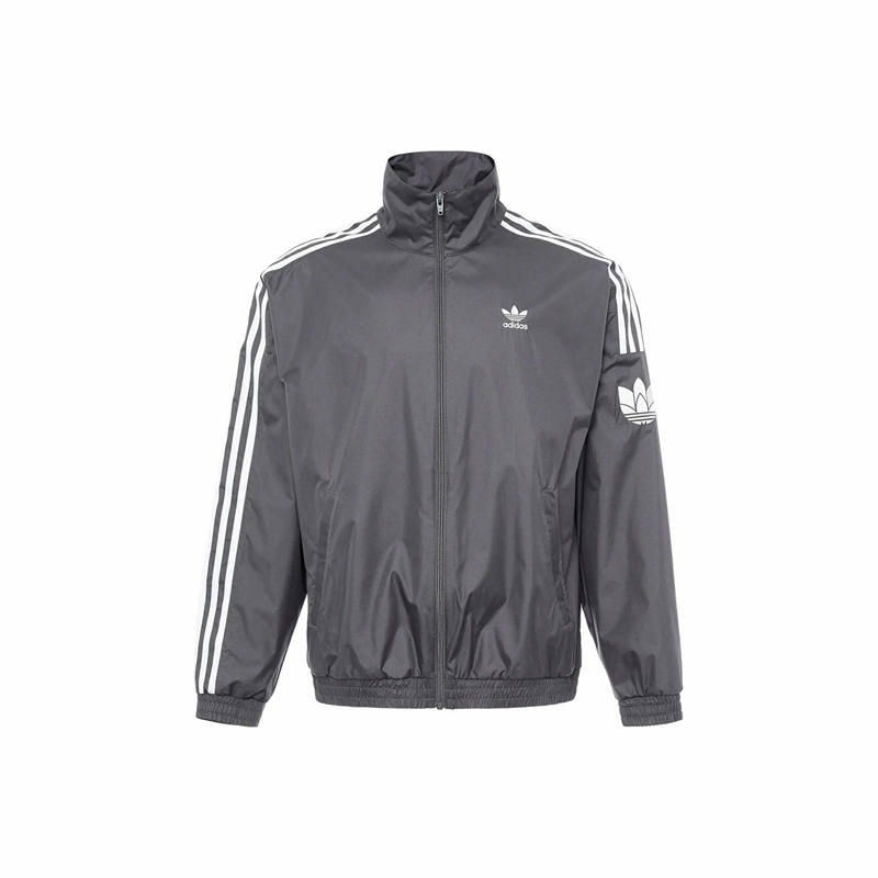 Adidas Originals Trefoil Collection Windproof And Breathable Windbreaker Jacket Unisex