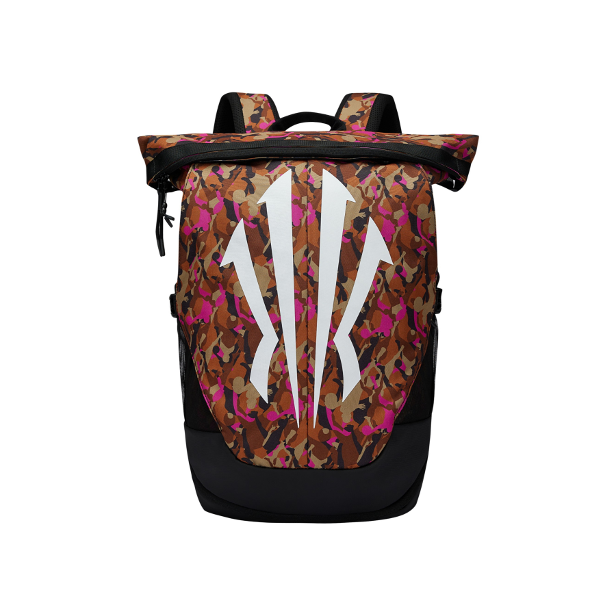 ANTA Anta Pu Backpack Unisex Camouflage Orange