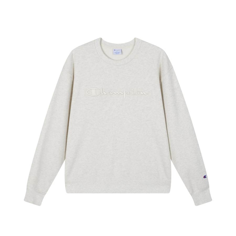 Champion Sweatshirts Unisex Crew Neck Moderate Regular