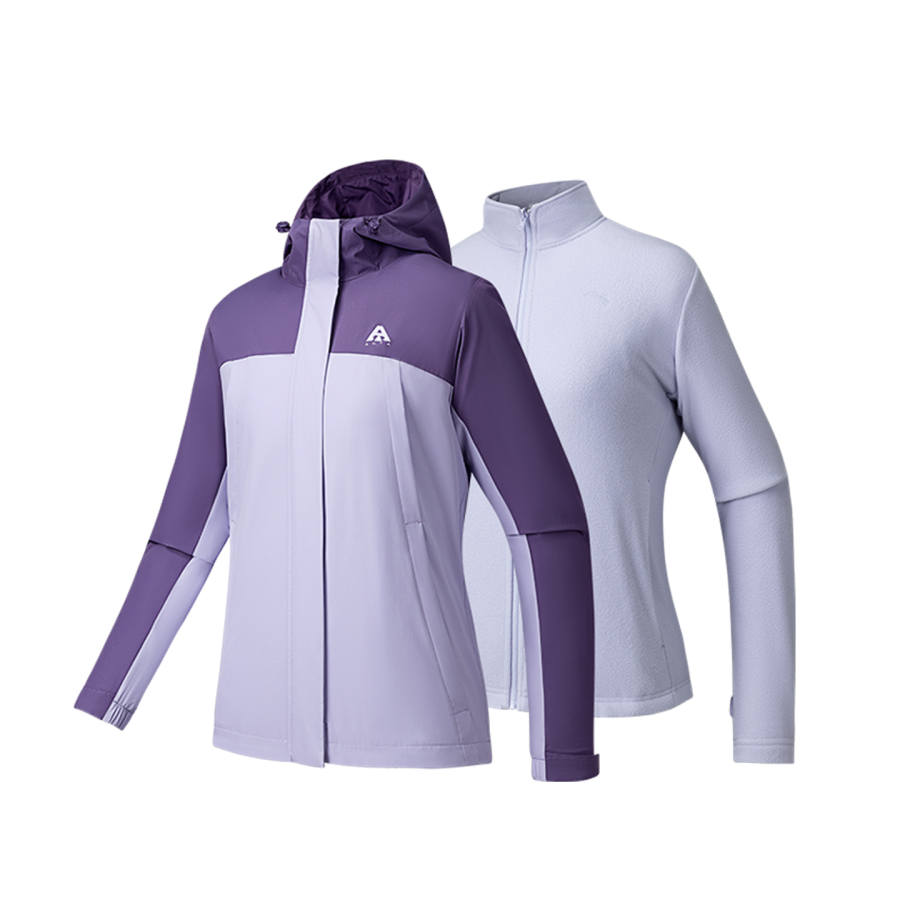 Anta Women's Outdoor Collection Waterproof Windbreaker Jacket Women's
