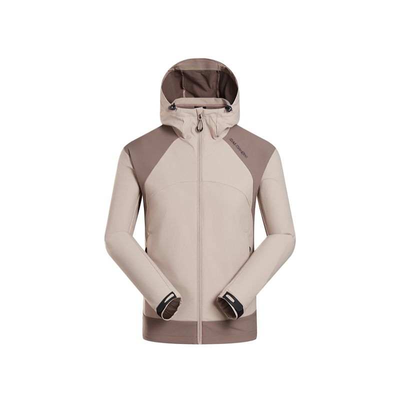 SALOMON OTHRYS SOFTSHELL Jacket Men's Ethereal Brown/Iron Gray