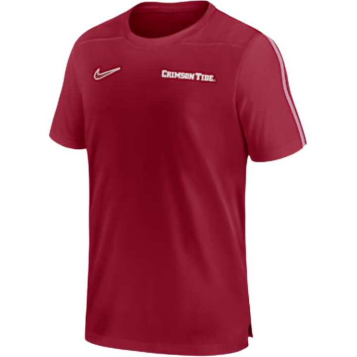 Nike Nike Alabama Sideline Coach Men's Nike Dri FIT College Top
