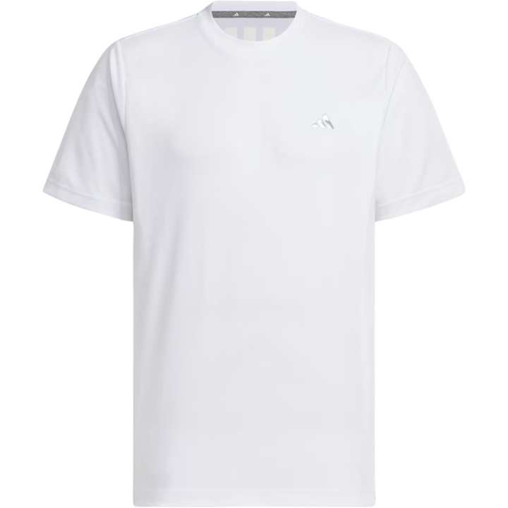 Adidas Adidas AEROREADY T Shirts Men's White Crew Neck Moderate