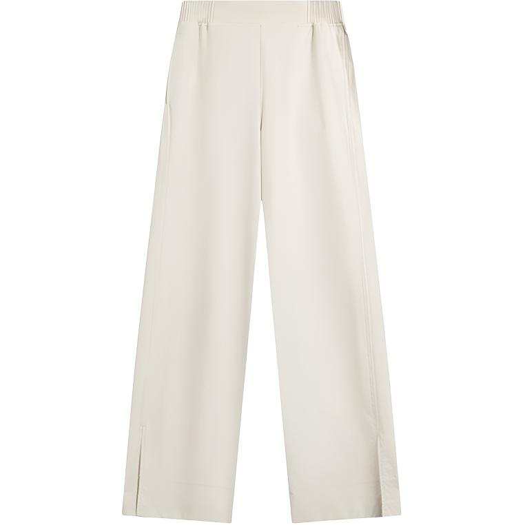 Li-Ning Li Ning Casual Pants Women's White Moderate Straight Fit Pants