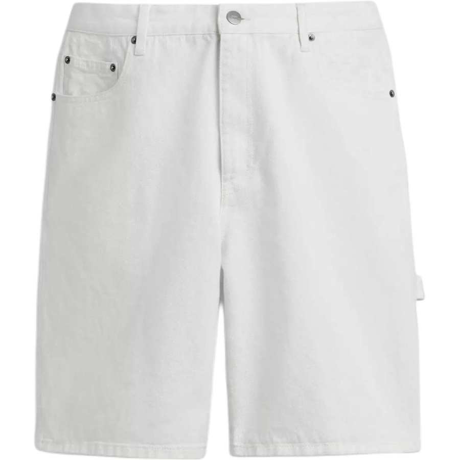 COACH COACH Denim Shorts Men's White Moderate