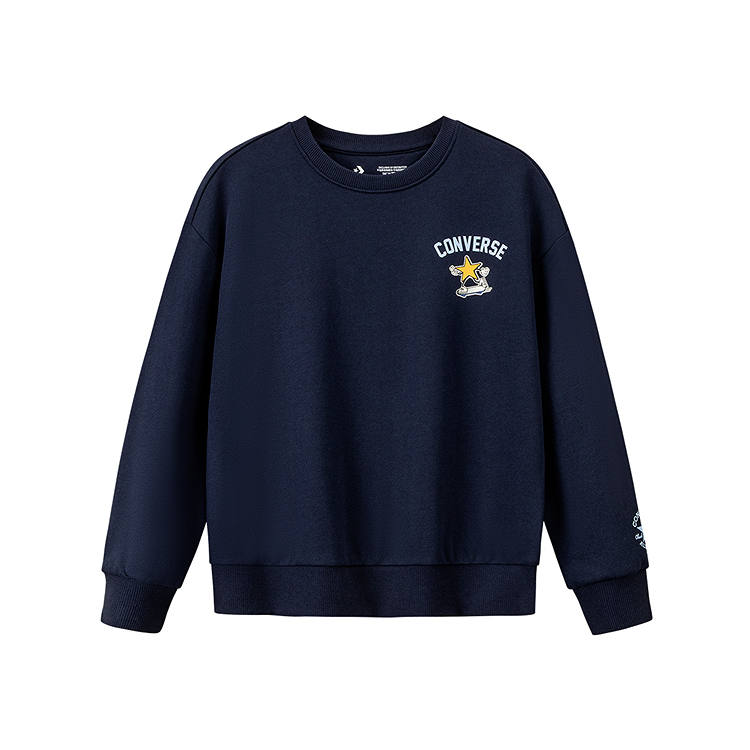 Converse Converse Kids Sweatshirts Crew Neck Moderate