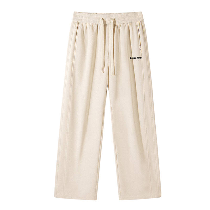 Tonlion Casual Pants Unisex Moderate Scimitar Pants