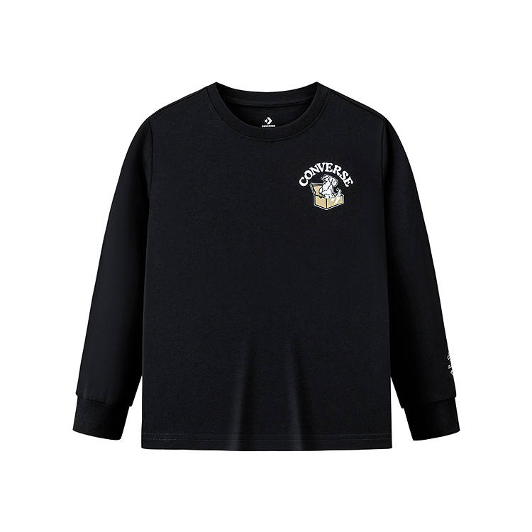 Converse Converse Kids T Shirts Crew Neck Moderate