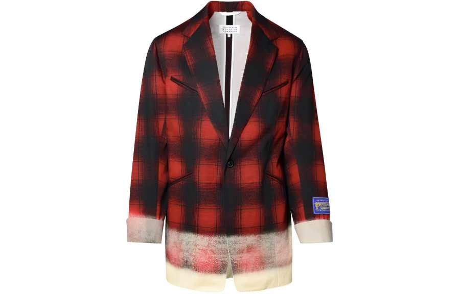 Maison Margiela Pendleton Checked Blazer