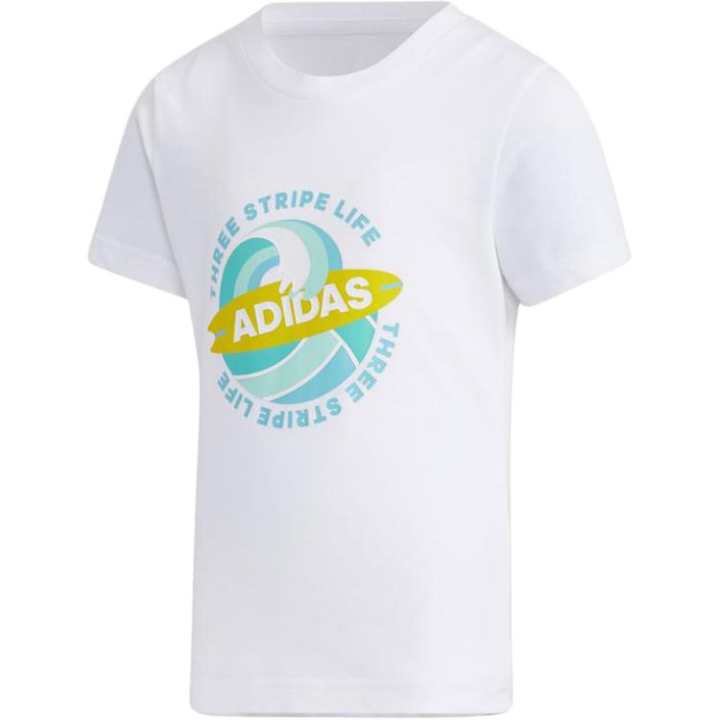 Adidas Adidas Kids T Shirts Crew Neck Moderate
