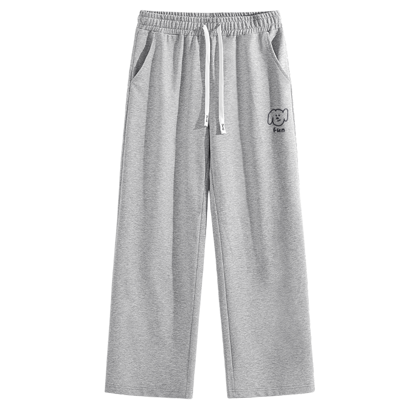 MINISO Casual Pants Unisex Moderate Straight Fit Pants