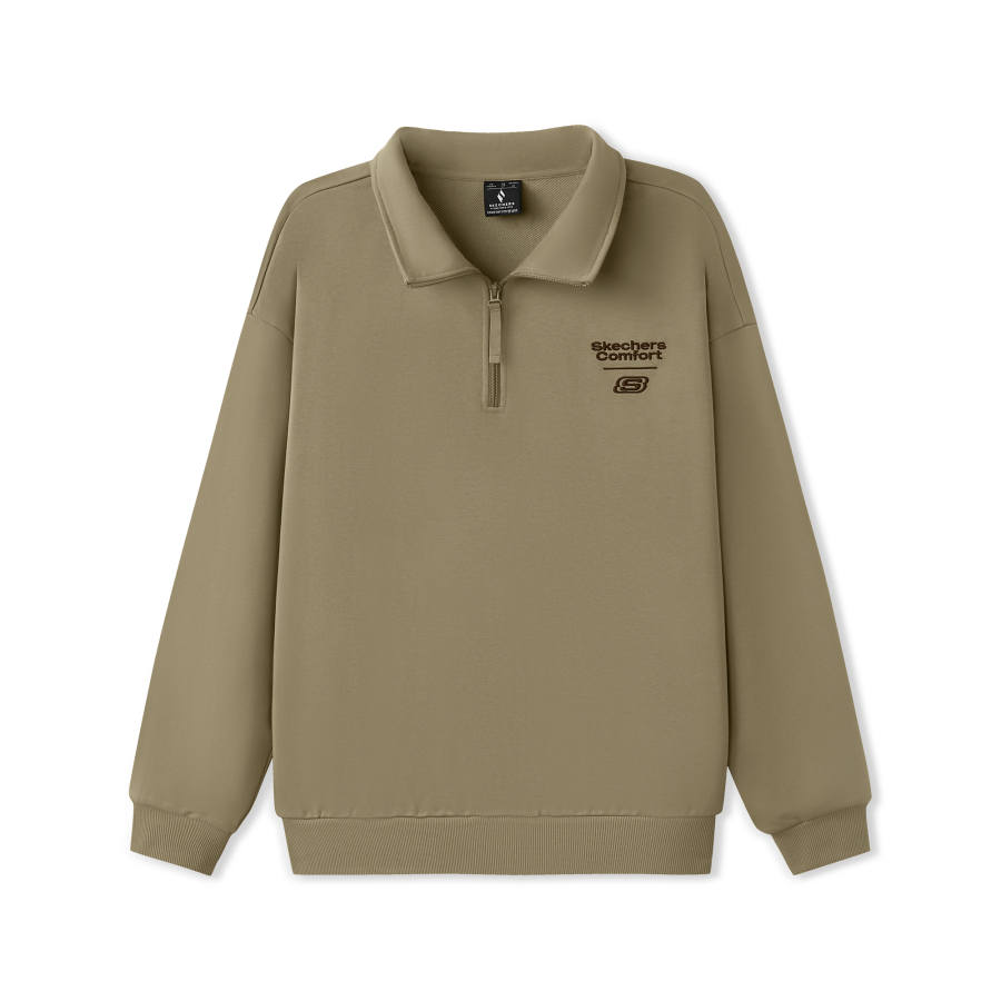 Skechers Sweatshirts Unisex Elm 03EN Lapel Moderate Other