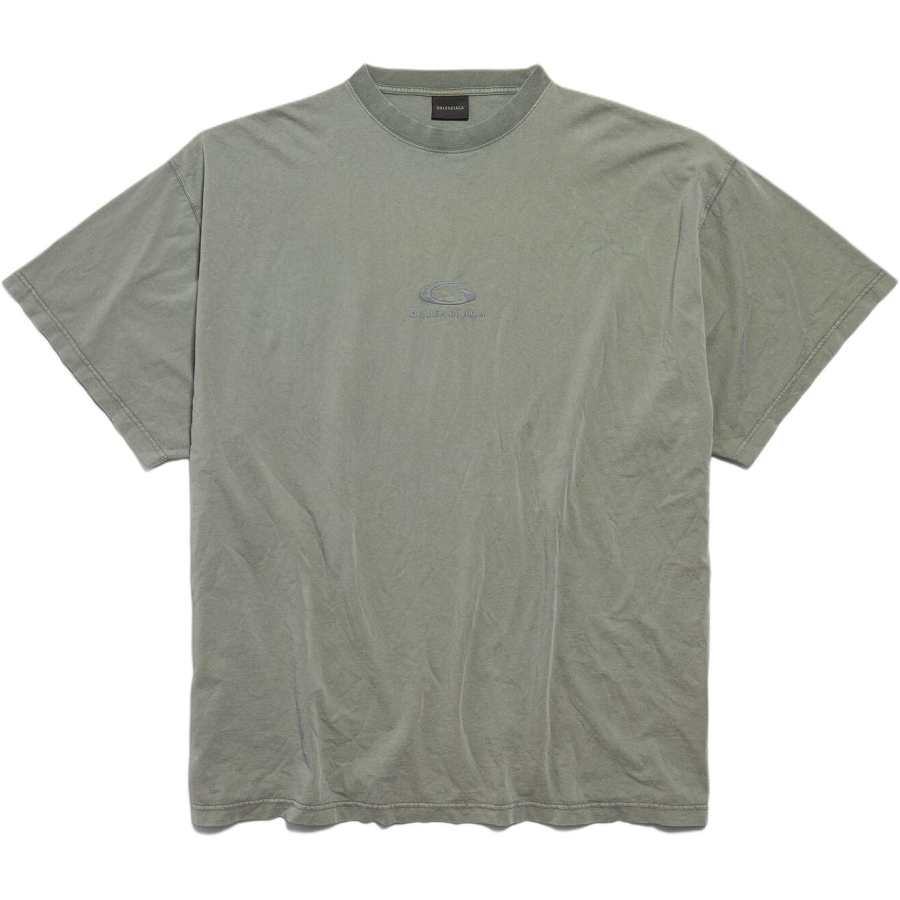 Balenciaga logo-embroidered T-shirt