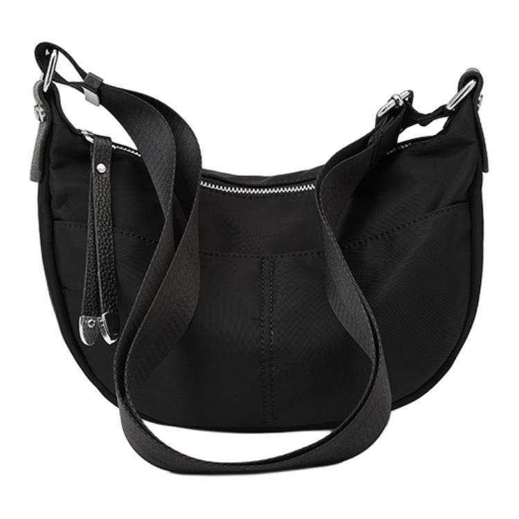 LAORENTOU LAORENTOU Fabric Shoulder Bag Regular Unisex Black