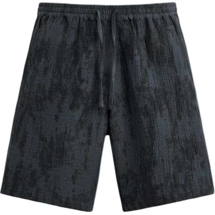 ZARA Casual Shorts Men's Blue Black Moderate