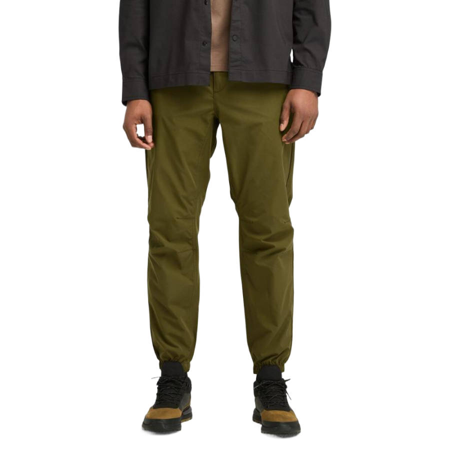 Timberland Casual Pants Men's Olive Green Moderate Cuffed Pants