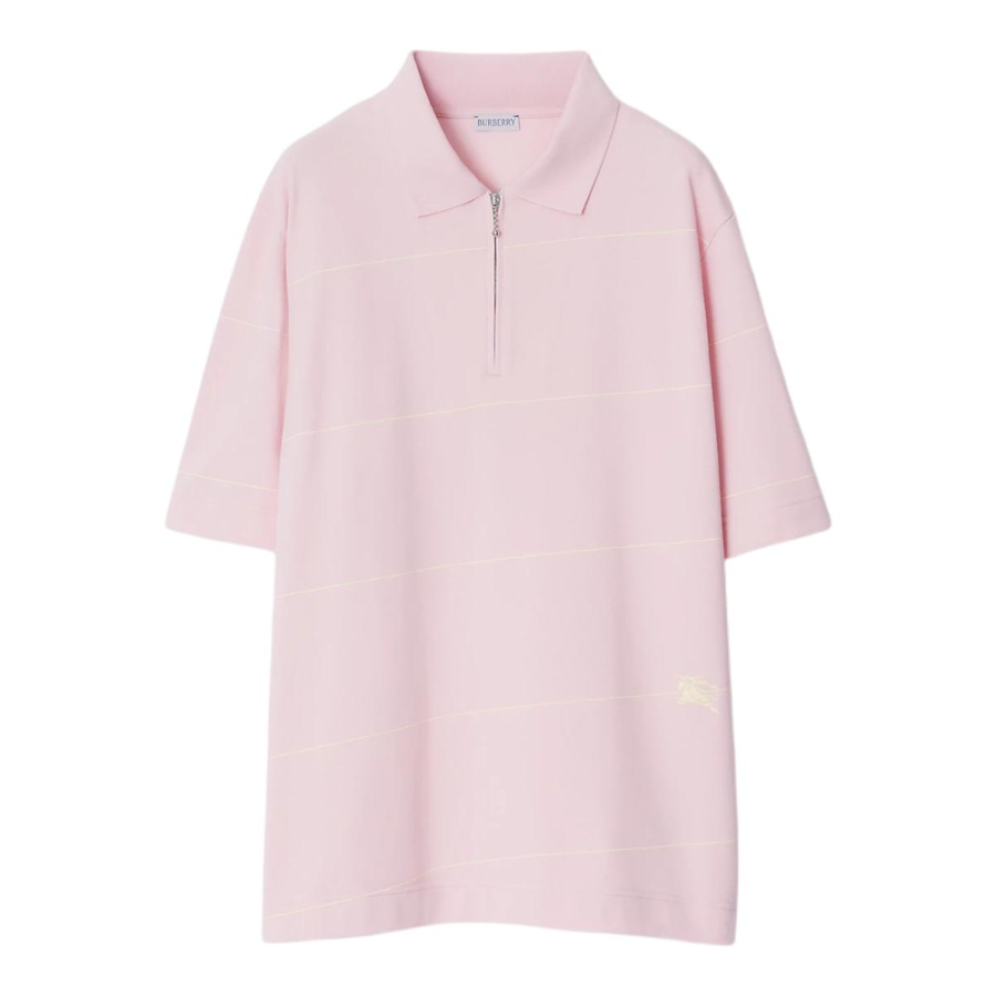 Burberry Polo Shirt Men's Pastel Pink