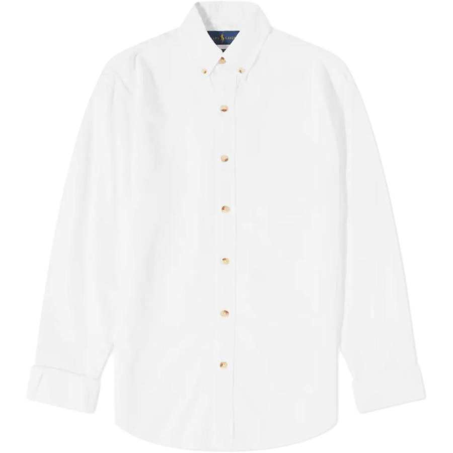 Polo Ralph Lauren Shirt Slim Fit Men's White