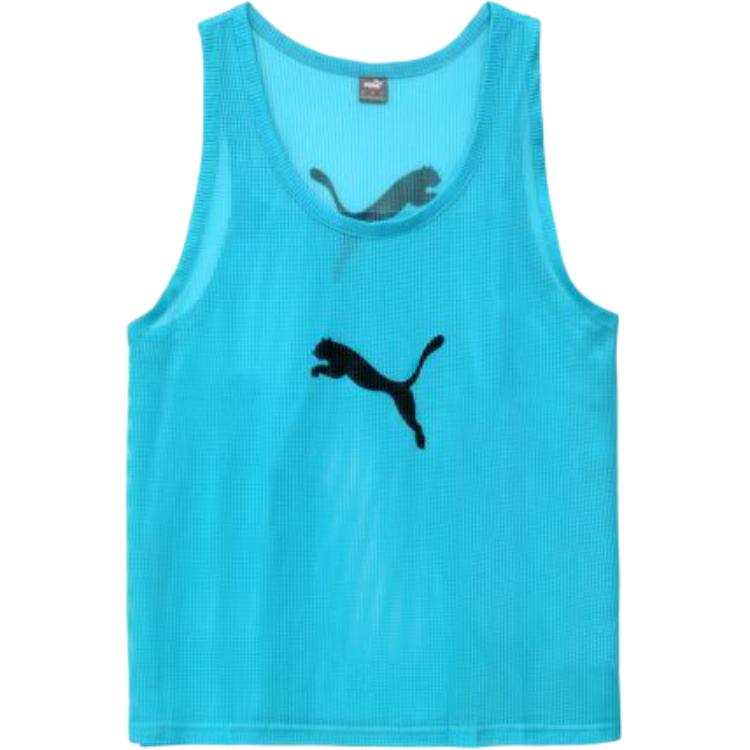 PUMA Tank Tops Men's Blue Crew Neck Moderate Other