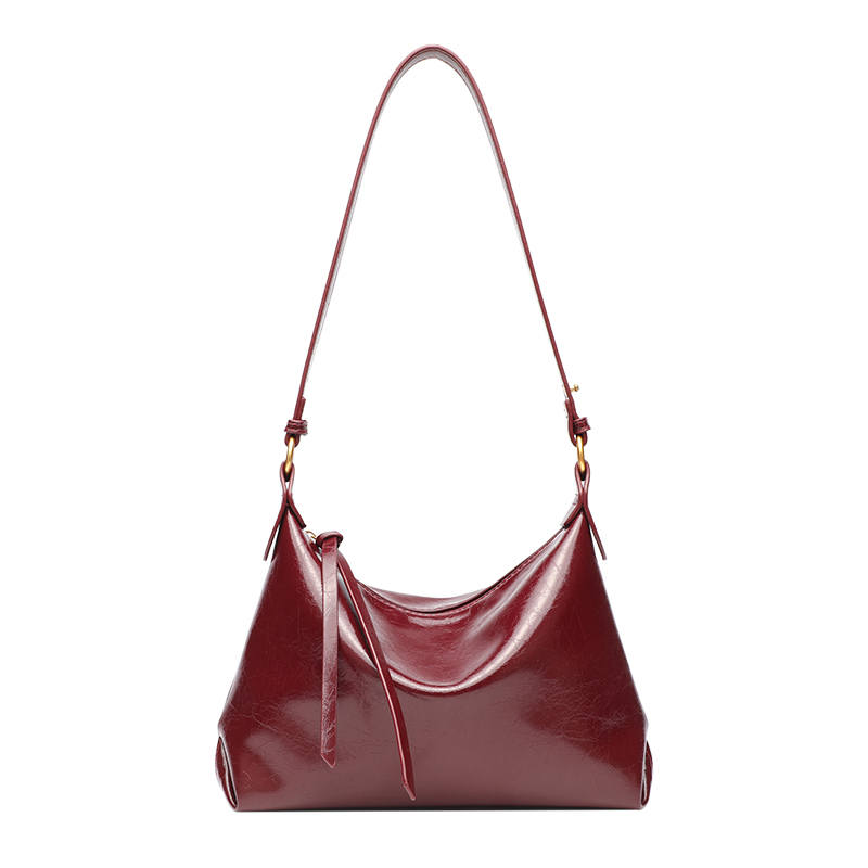 PAYOT Synthetic Leather Shoulder Bag Regular Women's Burgundy