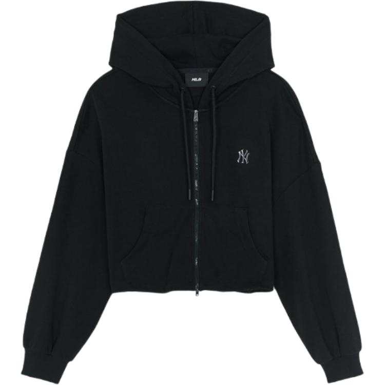 MLB MLB Jackets Women's Black Hooded Non Detachable Moderate