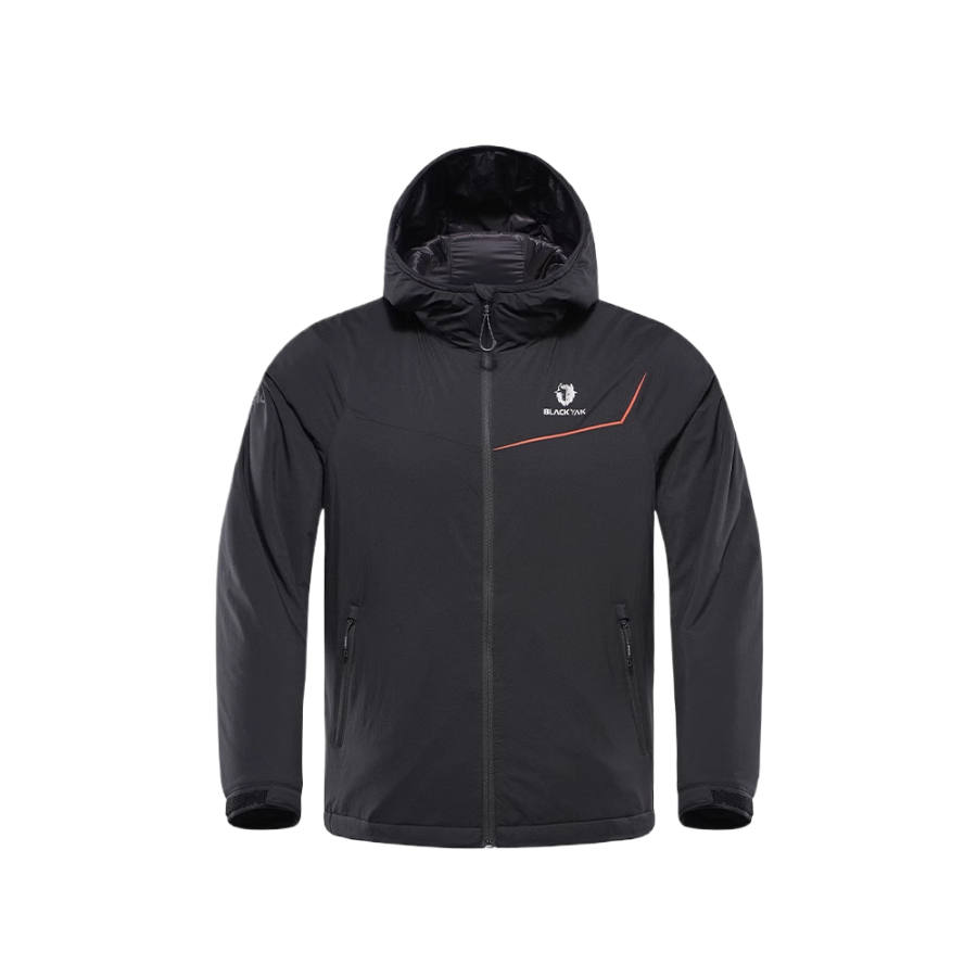 BLACK YAK DESIGNED BY MOUNTAINEERS Jackets Men's Hooded Thickened Other