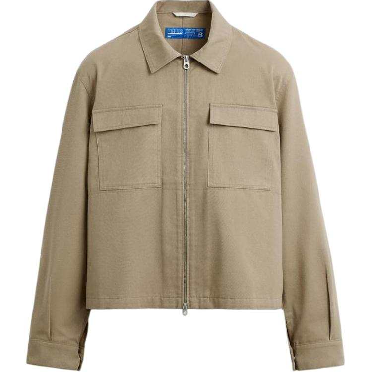 ZARA ZARA Jackets Men's Light Umber Lapel Moderate Other