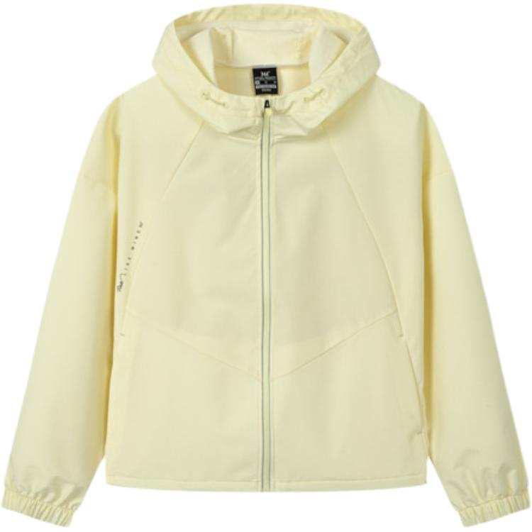 361° Trench Coats Women's Pudding Yellow Hooded Moderate Other